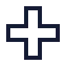 Cross icon preview