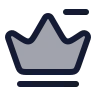 Crown Minus icon preview