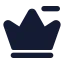 Crownminus icon with duotone standard style