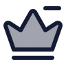 Crown Minus icon preview
