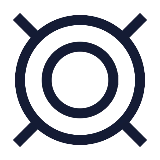 Currency Icon in Stroke Sharp style