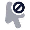 Cursor Disabled 01 icon preview