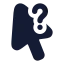 Cursorinfo icon with solid rounded style