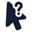 Cursorinfo icon with solid standard style