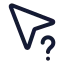 Cursorinfo icon with stroke standard style