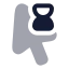 Cursorloading icon with bulk rounded style