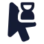 Cursorloading icon with solid standard style