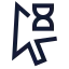 Cursorloading icon with stroke sharp style