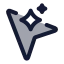 Cursormagicselection icon with duotone standard style
