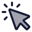 Cursormagicselection icon with duotone standard style