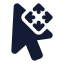 Cursormove icon with solid standard style