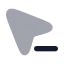 Cursorremoveselection icon with bulk rounded style