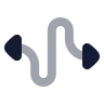 Curvy Left Right Direction icon preview