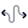 Curvy Left Right Direction icon preview
