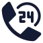 Customerservice icon with solid standard style