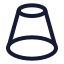Cylinder icon with stroke rounded style