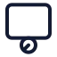 Cylinder icon with stroke standard style
