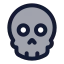 Danger icon with duotone rounded style