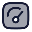 Dashboardspeed icon with duotone rounded style