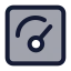 Dashboardspeed icon with duotone standard style