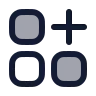 Dashboard Square Add icon preview