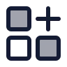 Dashboard Square Add icon preview
