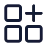 Dashboard Square Add icon preview