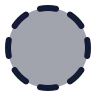 Dashed Line Circle icon preview