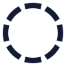 Dashed Line Circle icon preview