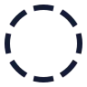 Dashed Line Circle icon preview
