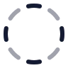 Dashed Line Circle icon preview