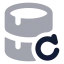 Datarecovery icon with bulk rounded style