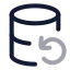 Databasebackup icon with twotone rounded style
