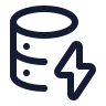 Database Lightning icon preview