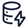 Database Lightning icon preview