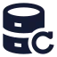 Databaserestore icon with solid sharp style