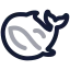 Deepseek icon with twotone rounded style