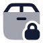 Deliverysecure icon with bulk rounded style