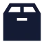 Deliverysecure icon with solid sharp style