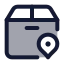 Deliverytracking icon with duotone standard style