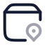 Deliverytracking icon with twotone rounded style