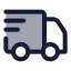 Deliverytruck icon with duotone standard style