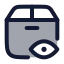 Deliveryview icon with duotone rounded style