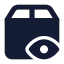 Deliveryview icon with solid standard style