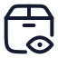 Deliveryview icon with stroke rounded style