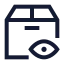 Deliveryview icon with stroke sharp style