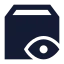 Deliveryview icon with solid sharp style