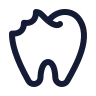 Dental Broken Tooth icon preview