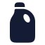 Detergent icon with solid rounded style