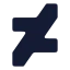 Deviantart icon with solid rounded style